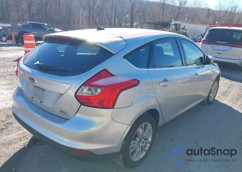 2012 Ford Focus Sel из США, поврежденный, VIN 1FAHP3M21CL416627